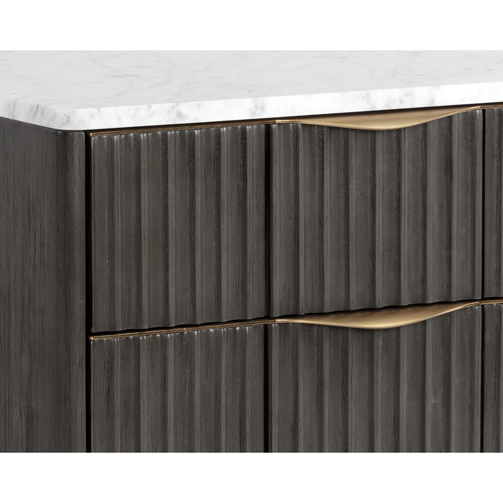 Keldon 23.5 X 23.5 inch White / Grey Night Stand